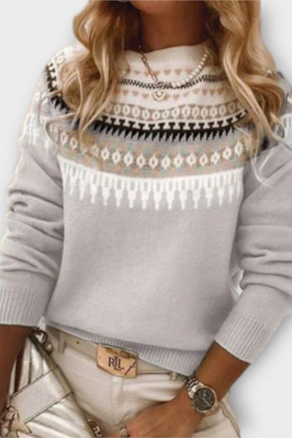 Lena - Kuscheliger & warmer Alltags-Strickpullover