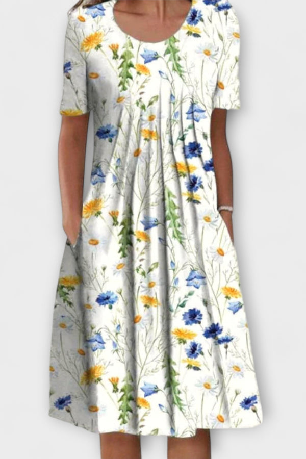 Emelie – Schickes Schichtkleid mit Bauchkontrolle