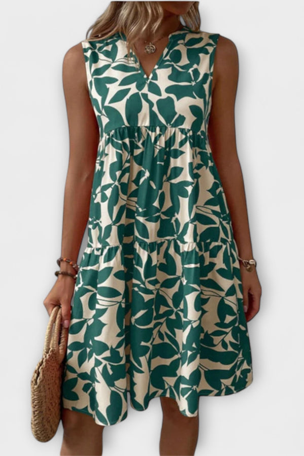 Tasha - Florales Fließendes Kleid