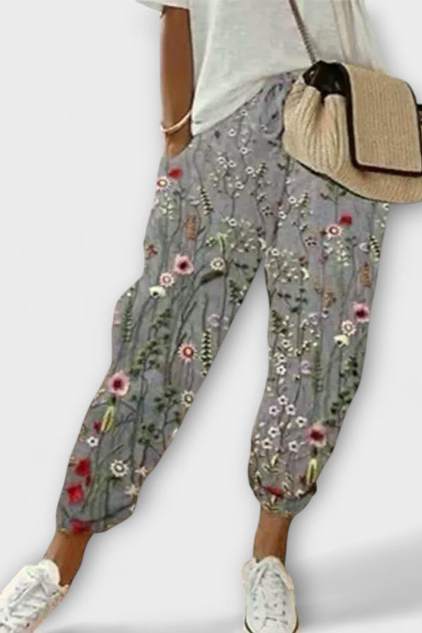 Burga - Gemütliche Baumwoll-Leinen-Hose