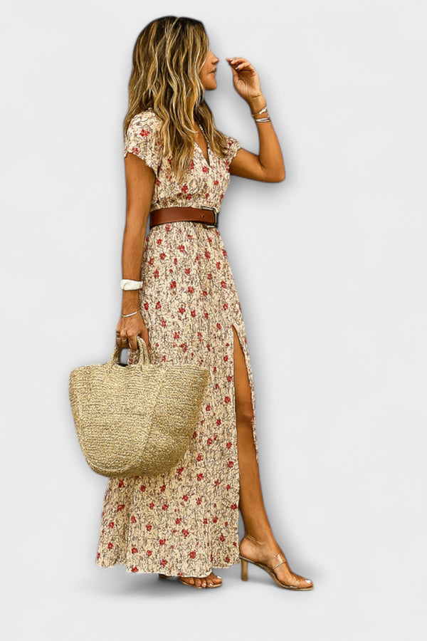 Sybella - Leichtes Boho-Maxikleid