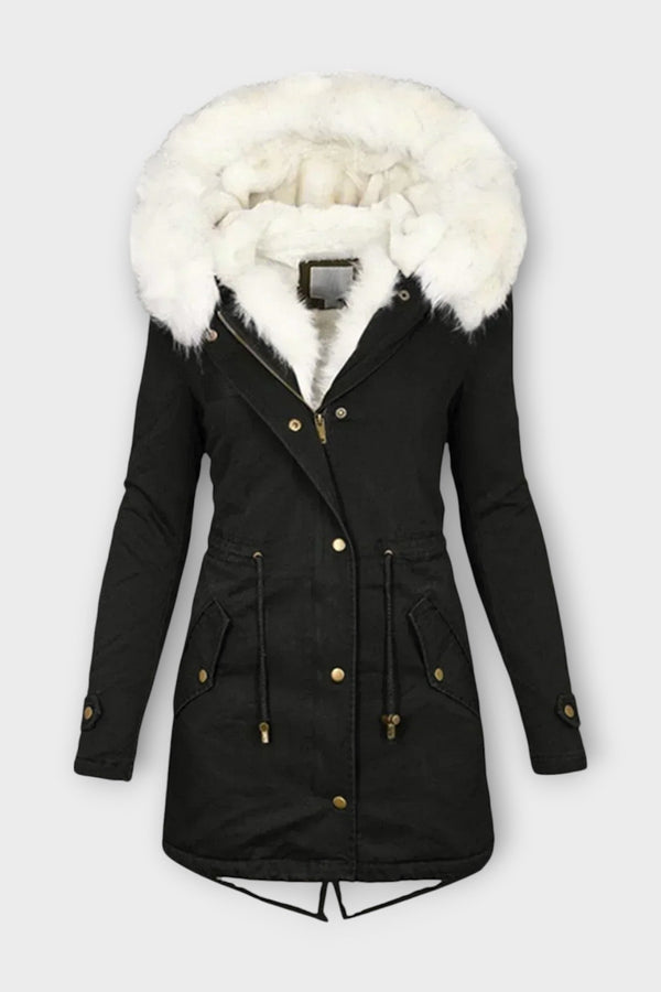 Ivara - Wasserfeste & Pelz-gefütterte Winterjacke