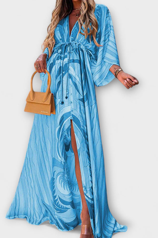 Isla - Stilvolles Buntes Kleid