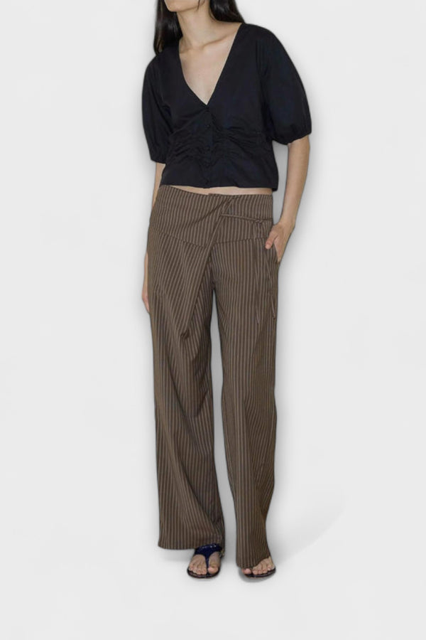 Julia - Faltbare Gestreifte Hose