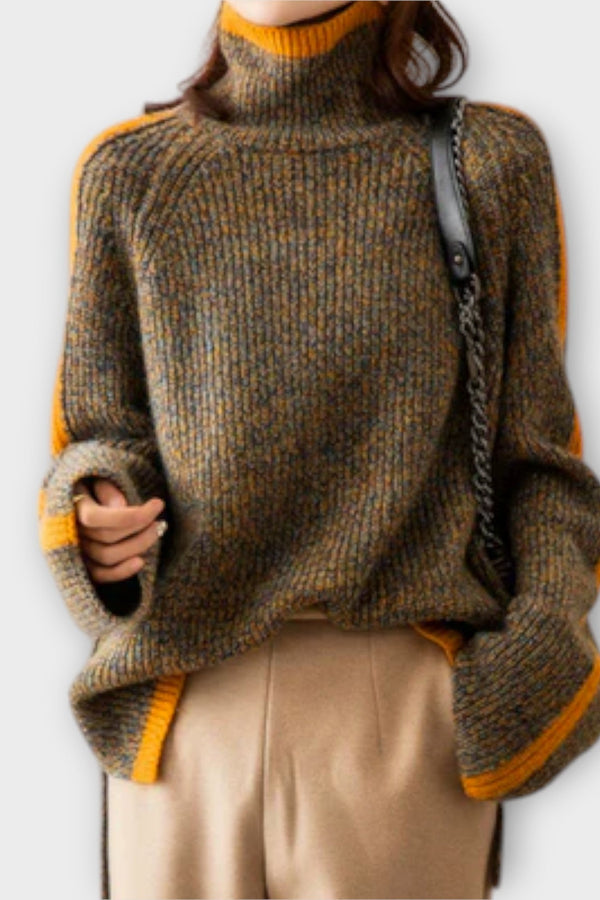 Breseis - Vintage Rollkragenpullover