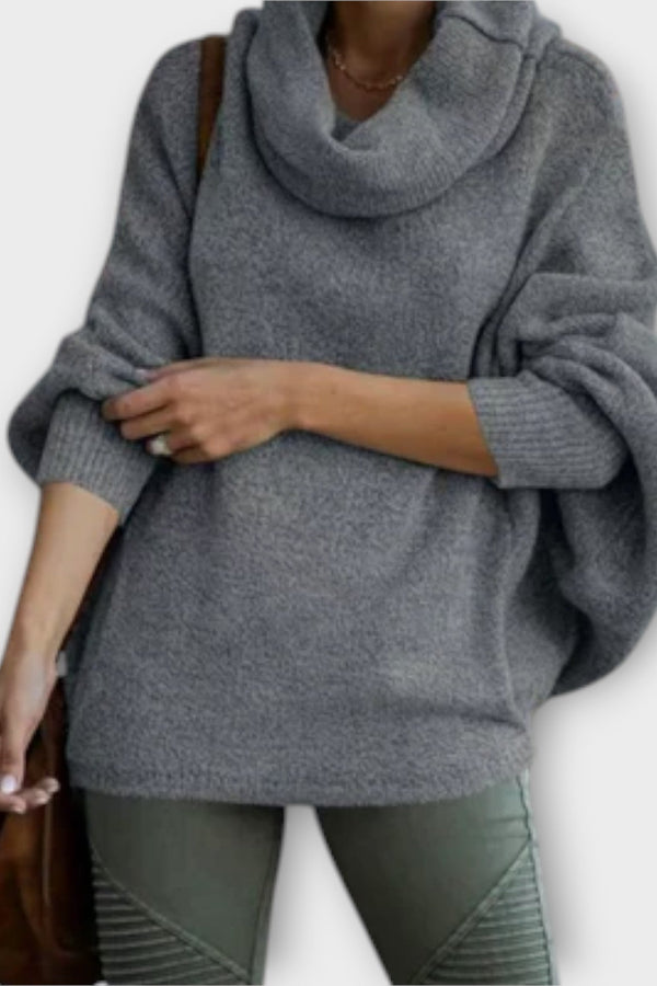 Ulrike - Eleganter Damenpullover in Schildpatt