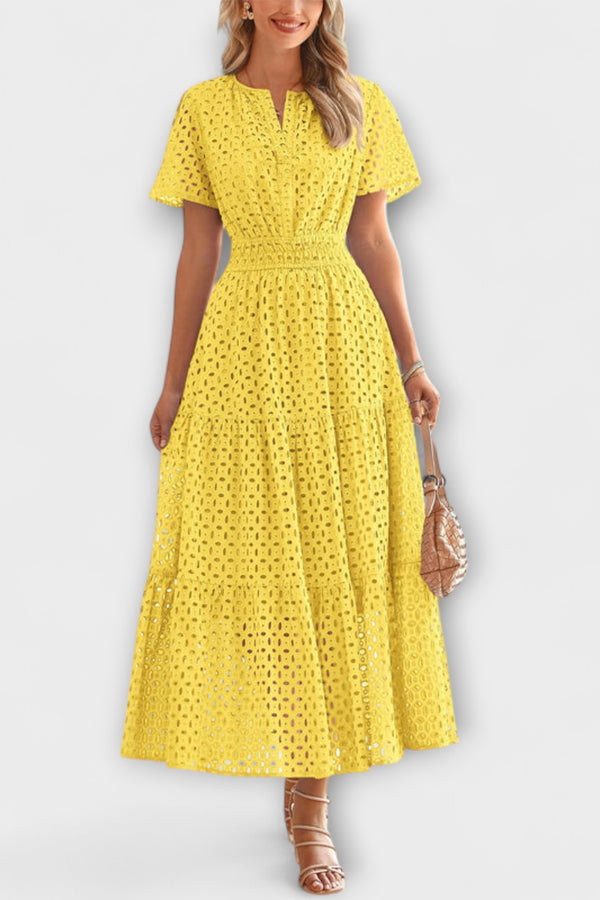 Linette - Elegantes Spitzen-Sommerkleid