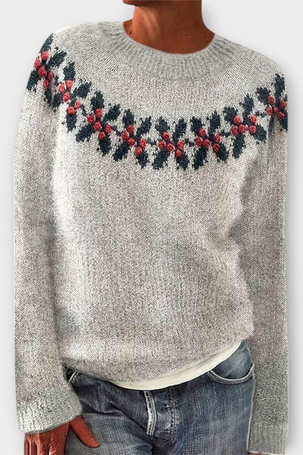 Simone - Kuscheliger Weihnachtspullover