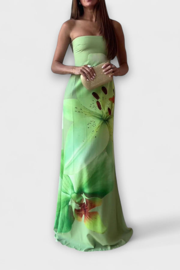 Zephyra - Schickes Off-Shoulder Maxikleid