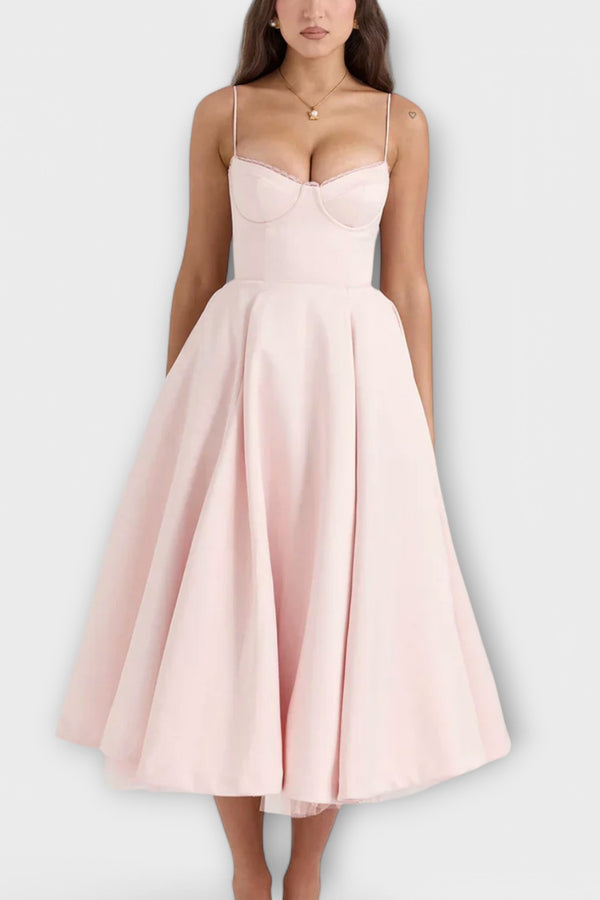 Mélie – Leichtes Sommerkleid mit Korsett-Detail