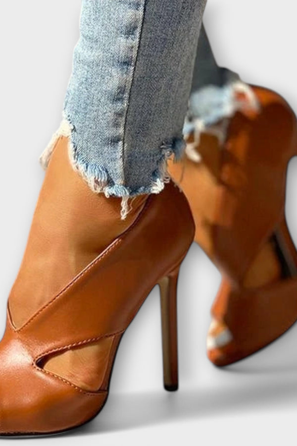 Trendige Orthopädische Sandalen mit Eleganten Absatz