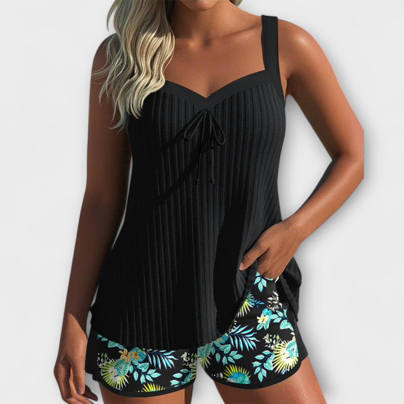 Teresa - Gestreifetes Strand-Outfit