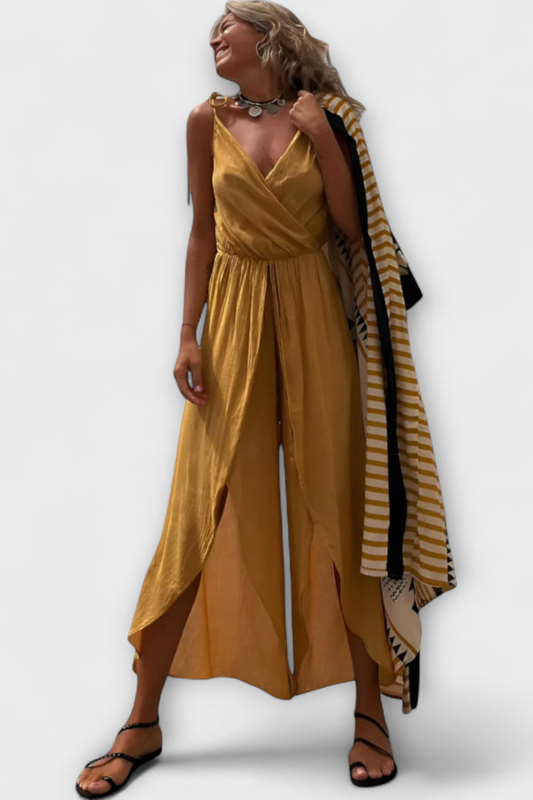 Anna - Donatila Seitenschlitz Jumpsuit