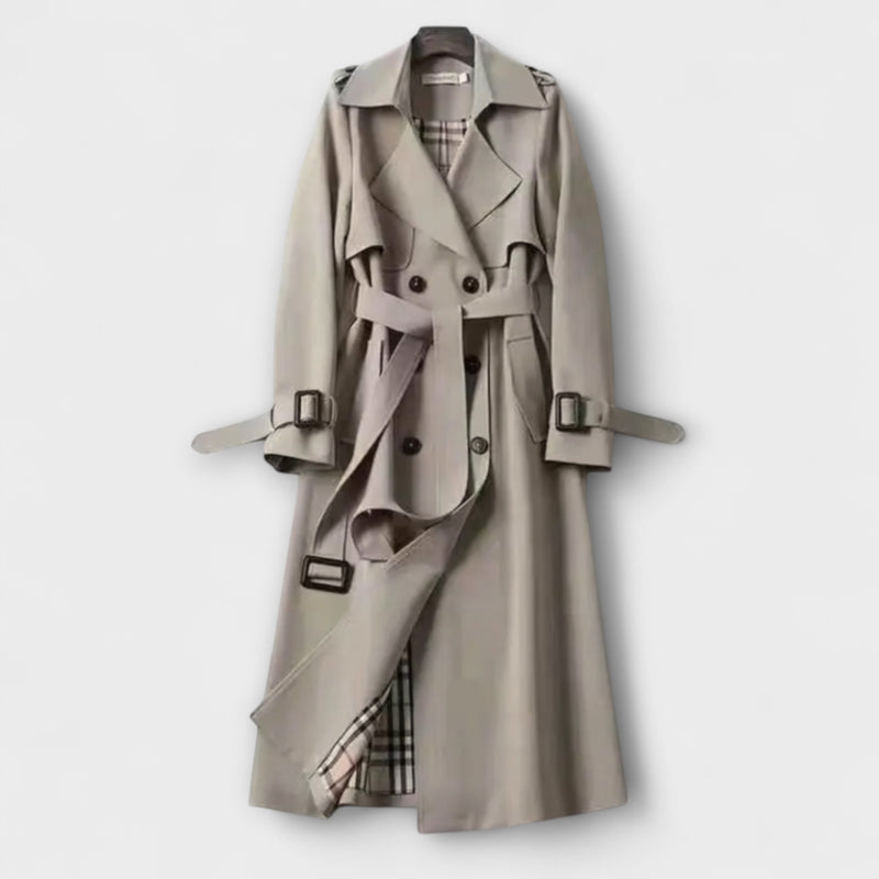 Jualita - Klassischer Damen-Trenchcoat