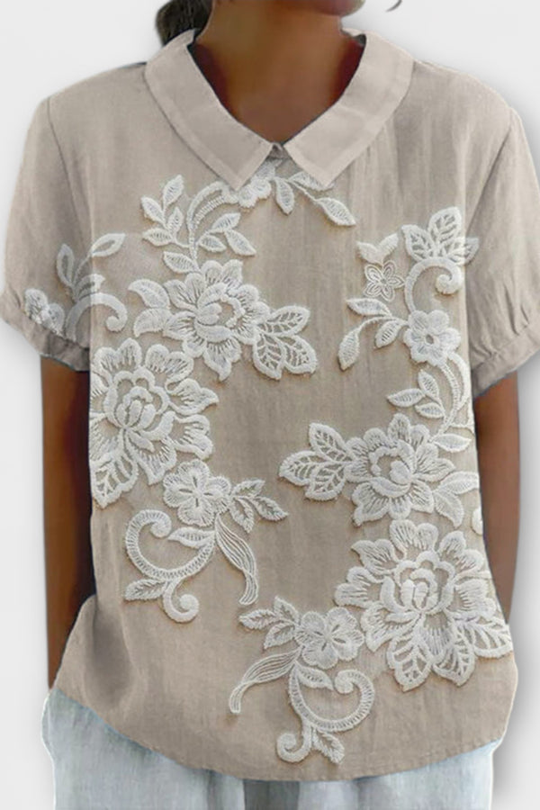 Emma - Hemd mit Vintage-Druck