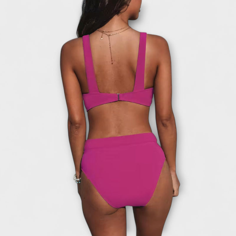 Jane - Klassischer Hochgeschnittener Bikini