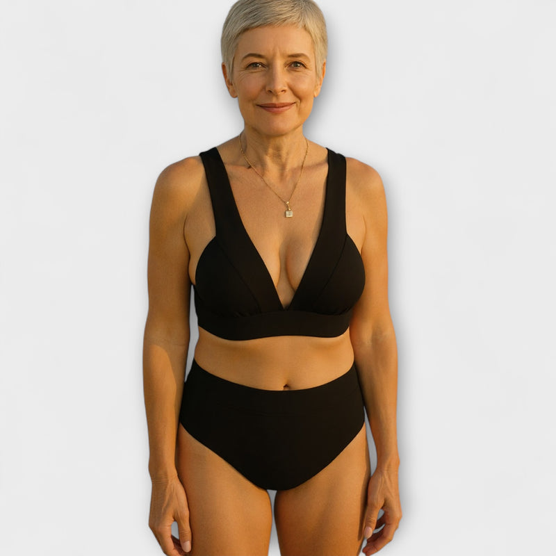 Jane - Klassischer Hochgeschnittener Bikini