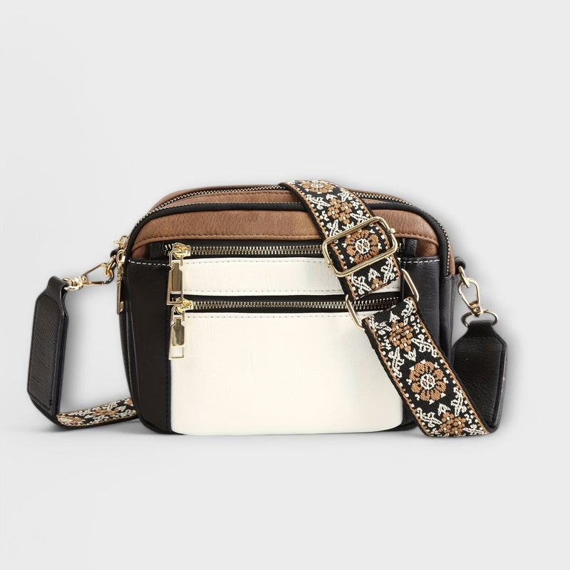 Lora. - Crossbody Tasche aus veganem Leder
