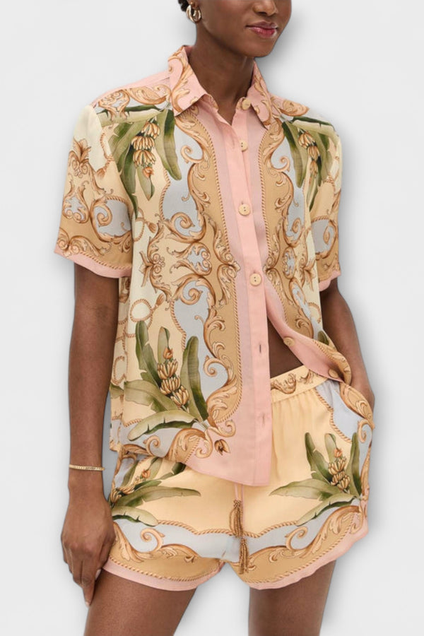 Maren - Vintage Botanischer Kaleidoskop Druck Set