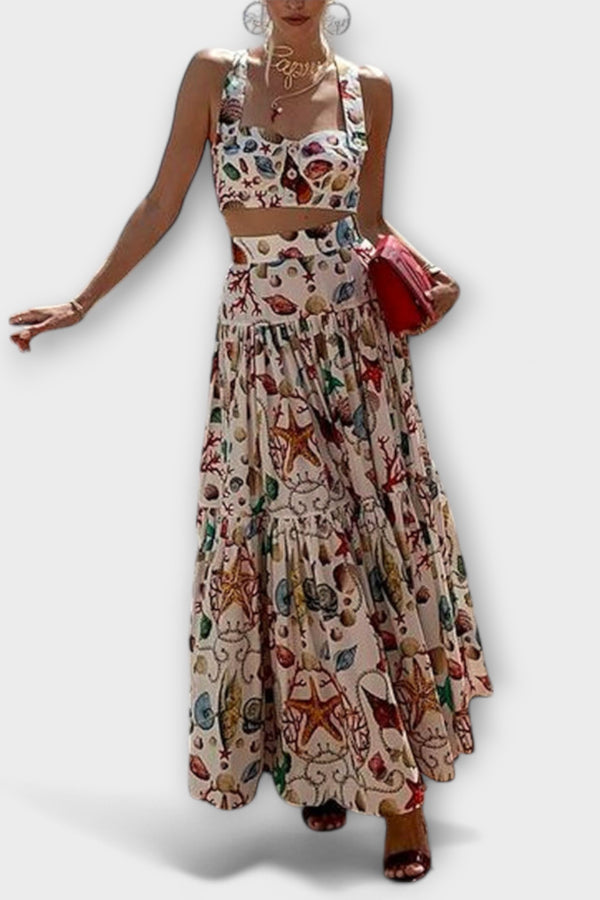 Heather - Schickes zwei-teiliges Rock-Set