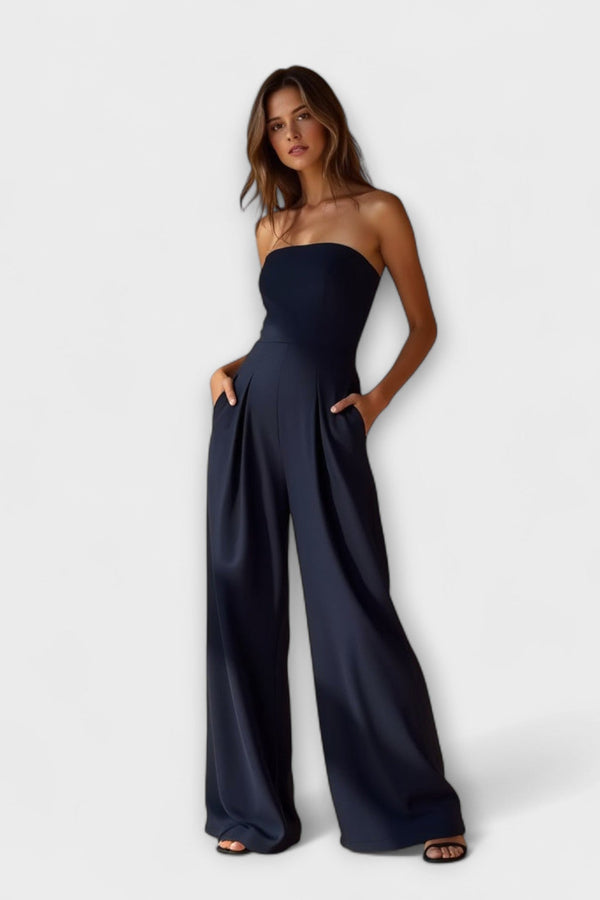 Amélie - Eleganter Strapless Jumpsuit