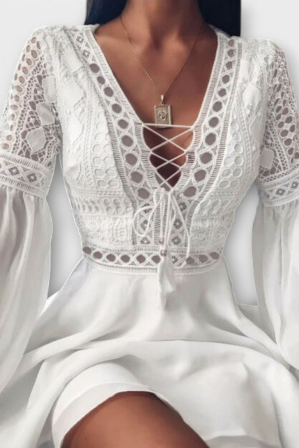 Skadi - Kurzes Boho-Kleid