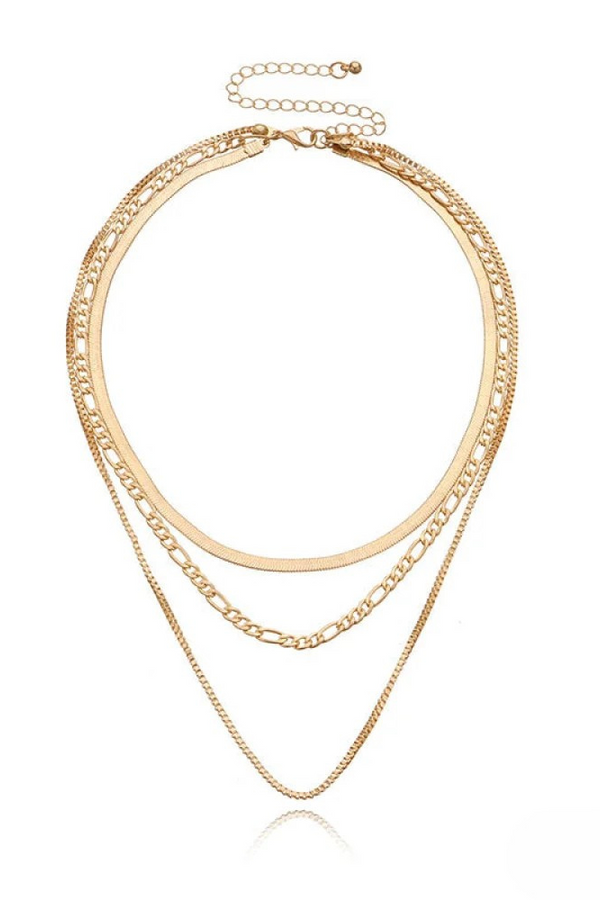 Vintage 3-teilige Schichtkette