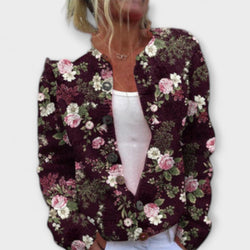 Juna – Blumenmuster-Cardigan mit Komfort