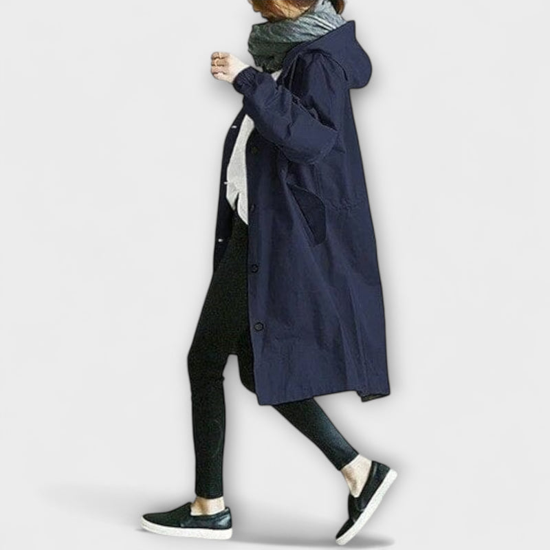 Andréa - Eleganter wasserdichter Trenchcoat