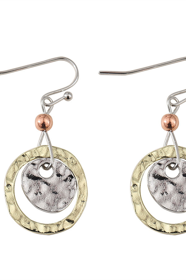 Antike Gold und Silber Hoop Rings