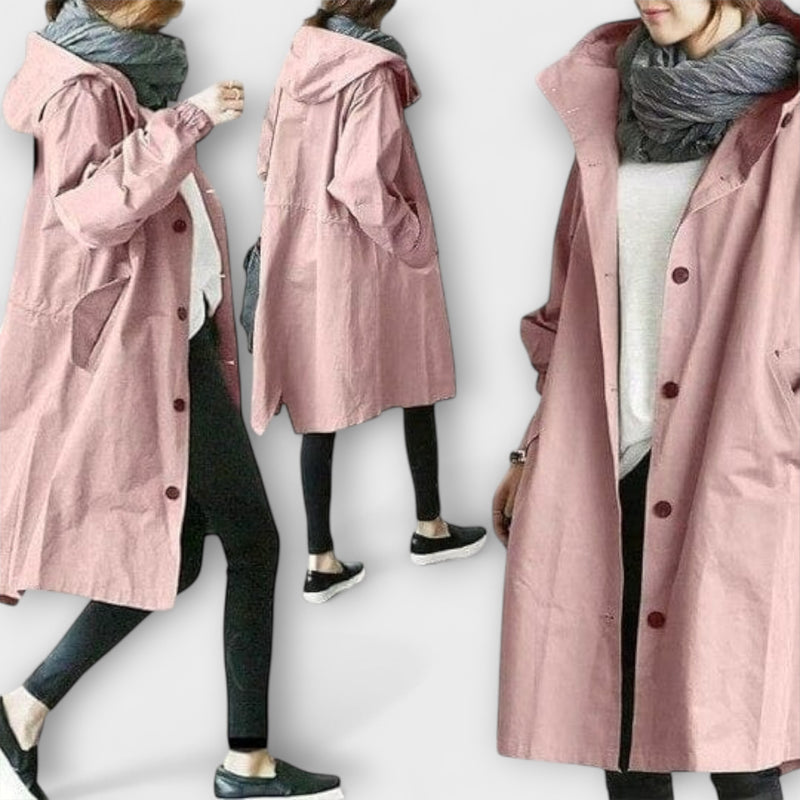 Andréa - Eleganter wasserdichter Trenchcoat