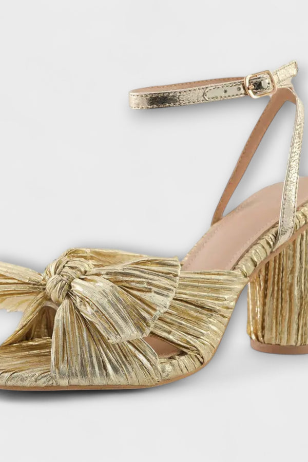 Fee - Sandalen mit dicker Schleife