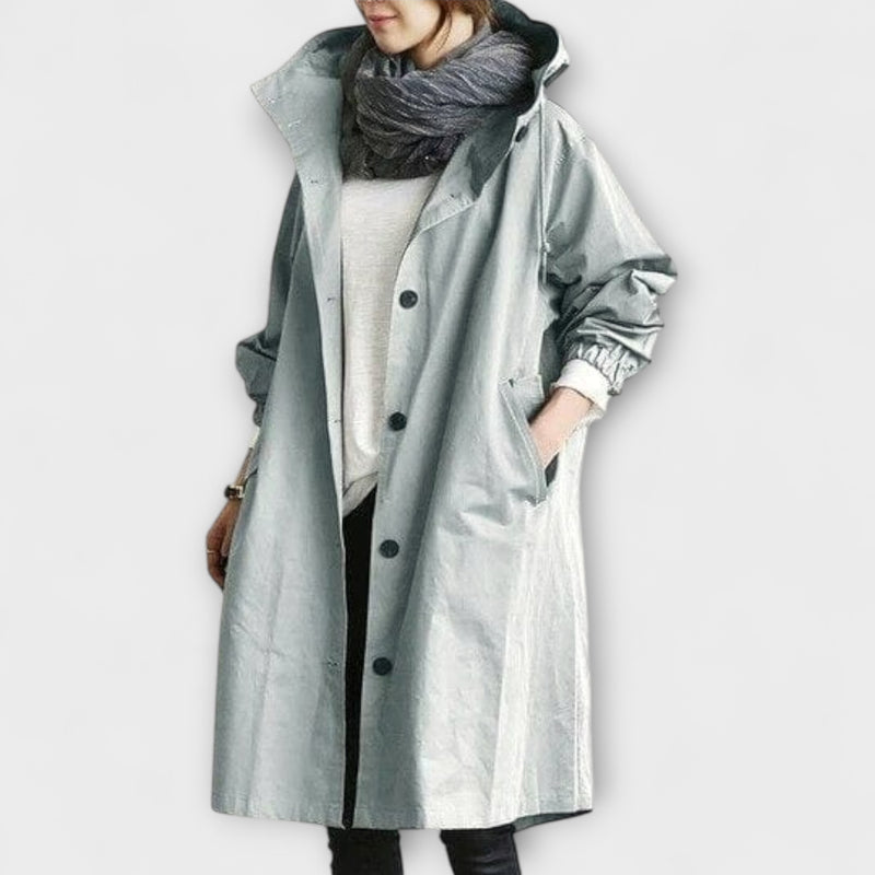 Andréa - Eleganter wasserdichter Trenchcoat