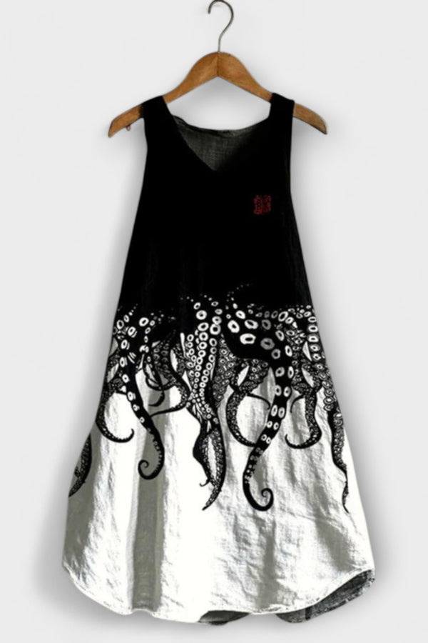 Jasmina - Künstlerisches Tank-Top-Kleid