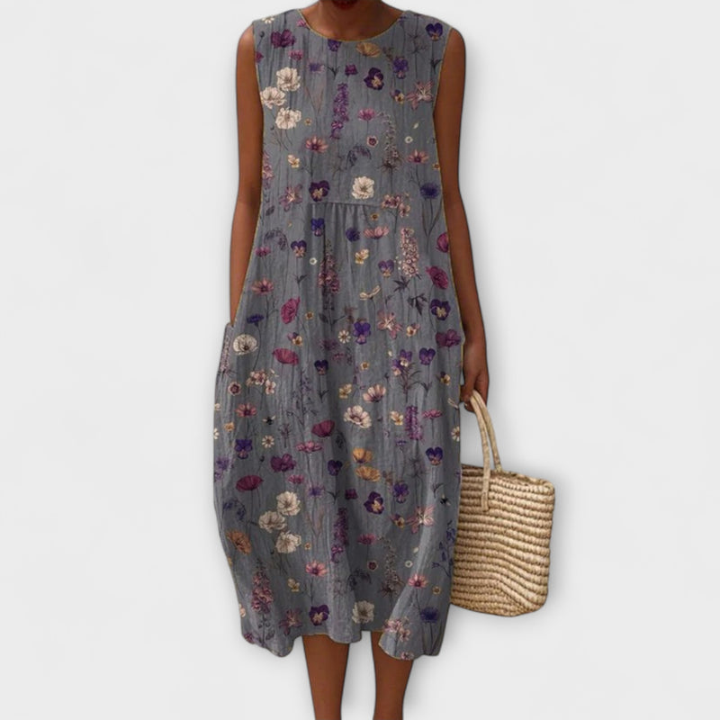 Sera - Alltag Midi Kleid