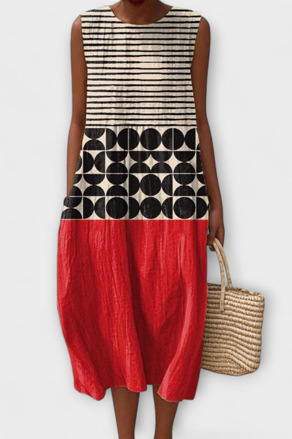 Layla - Alltags Midi-Kleid