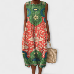 Amara - Alltags-Midi-Kleid