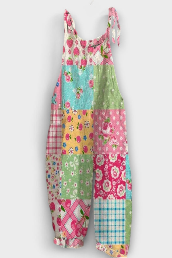 Ariel – Bohemian Jumpsuit mit Blumenmuster