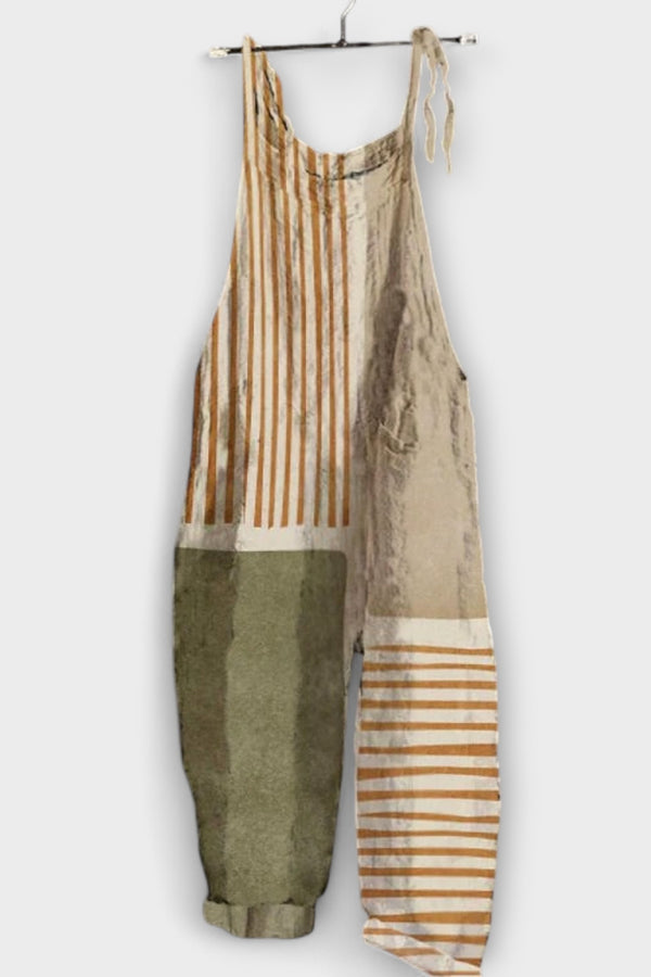 Barbara – Vintage Jumpsuit mit weitem Bein