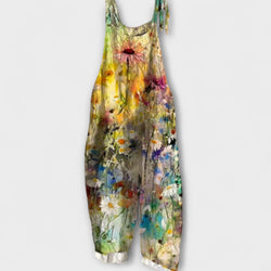 Abigail - Retro Blumen Jumpsuit  perfekte Harmonie