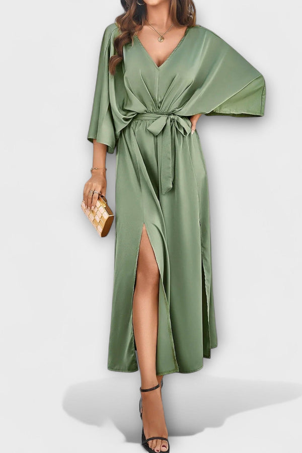 Sabrina - Maxikleid mit V-Ausschnitt