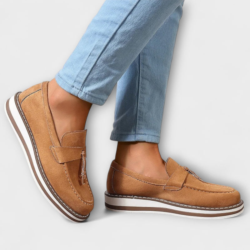 Halo – Lässige Slipper mit runder Spitze