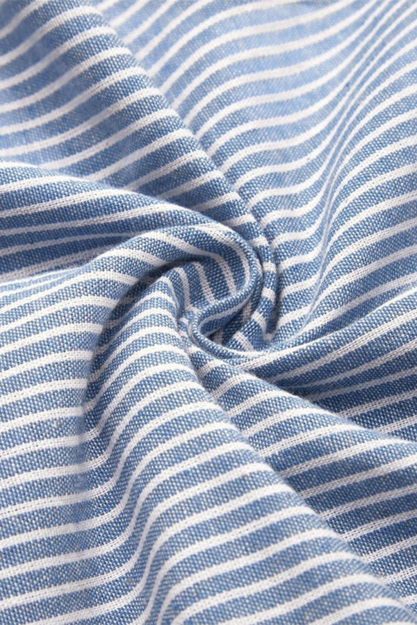 Luisa – Gestreiftes Premium-Midikleid