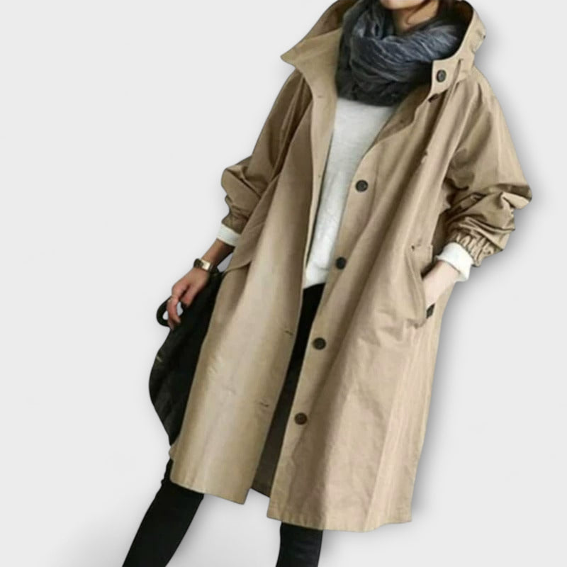 Andréa - Eleganter wasserdichter Trenchcoat