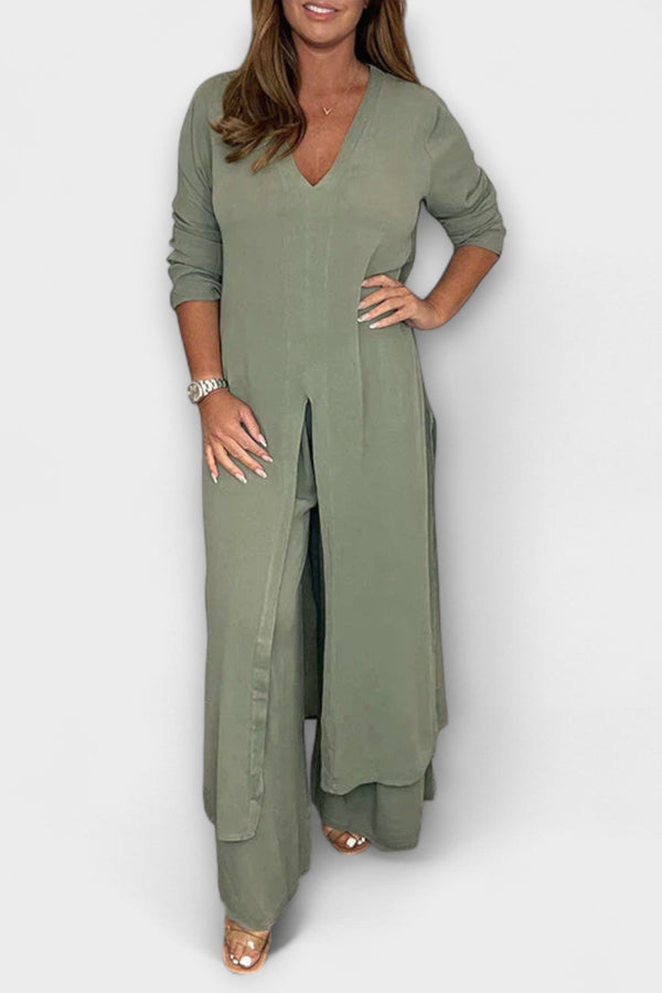 2-teiliges stilvolles Damen-Co-Ord-Set