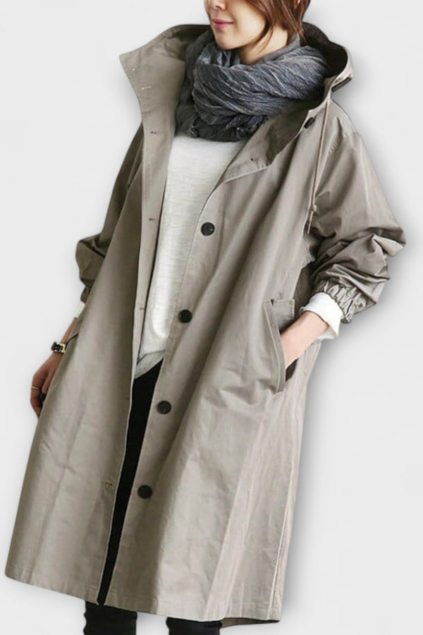 Andréa - Eleganter wasserdichter Trenchcoat