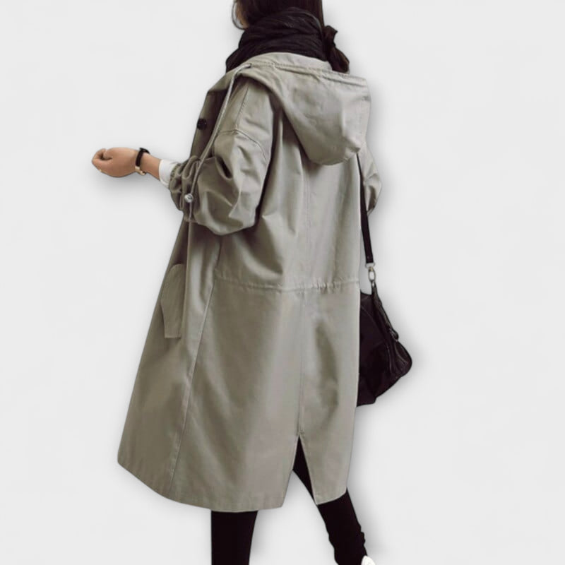 Andréa - Eleganter wasserdichter Trenchcoat
