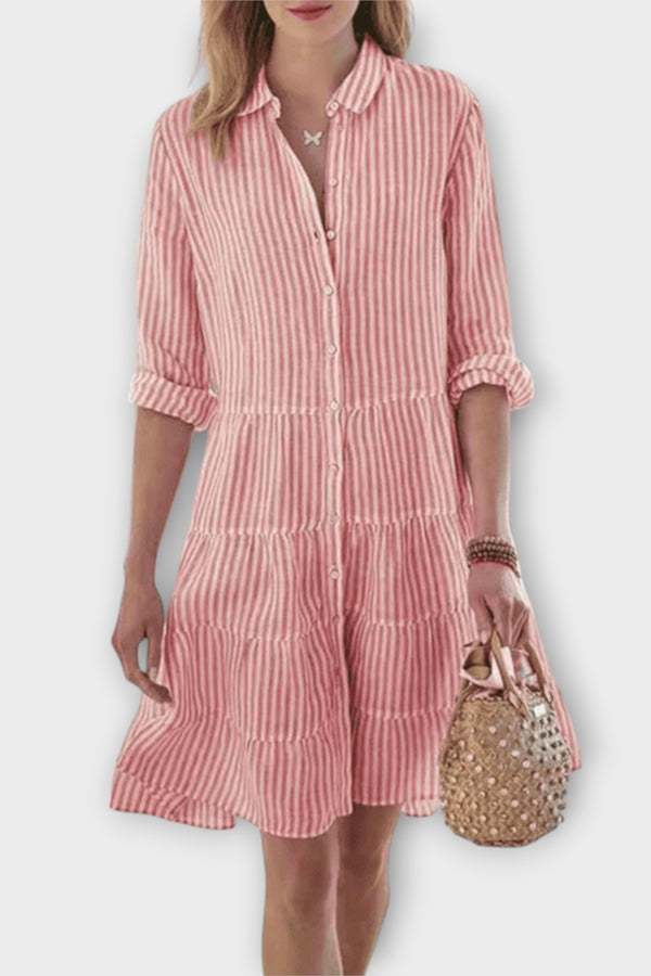 Lolita - Luftiges Gestreiftes Kleid