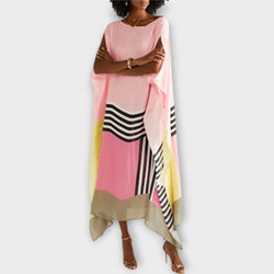 Elenora - Locker geschnittener geometrischer Kaftan